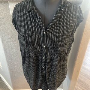 Polka Dot Heart Top